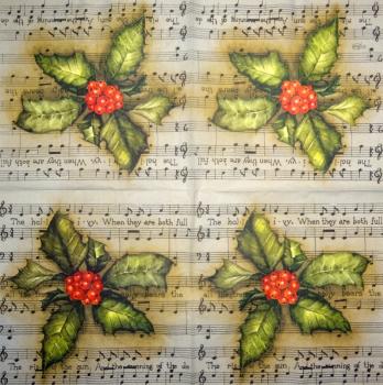 211 Christmas Flowers - 3-ply - CS